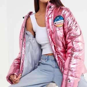 champion powertrain puffer jacket